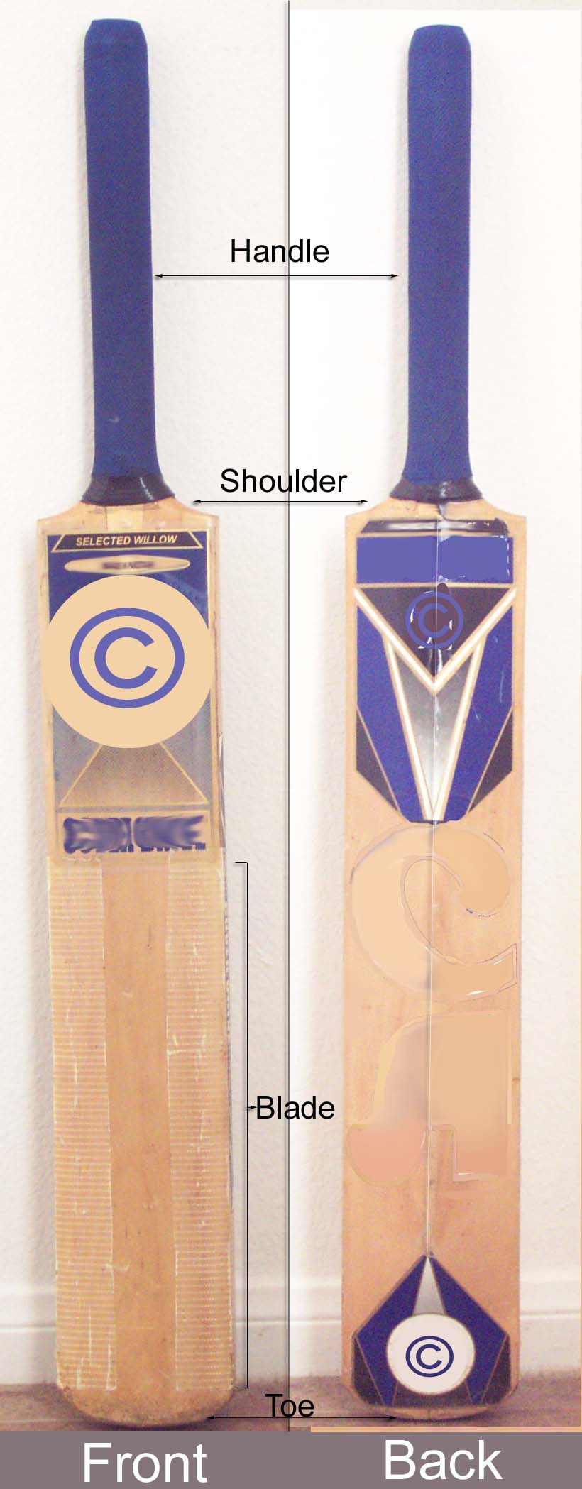 Kashmir Willow Cricket Bat — ShopOfBD Bangladesh